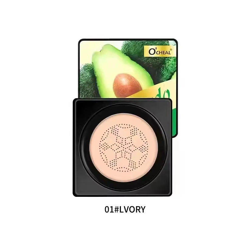 OCHEAL Mushroom Head BB Cream Foundation Cream for Face Makeup Concealer Cushion for Face Base Cream Makeup Cushion Compact