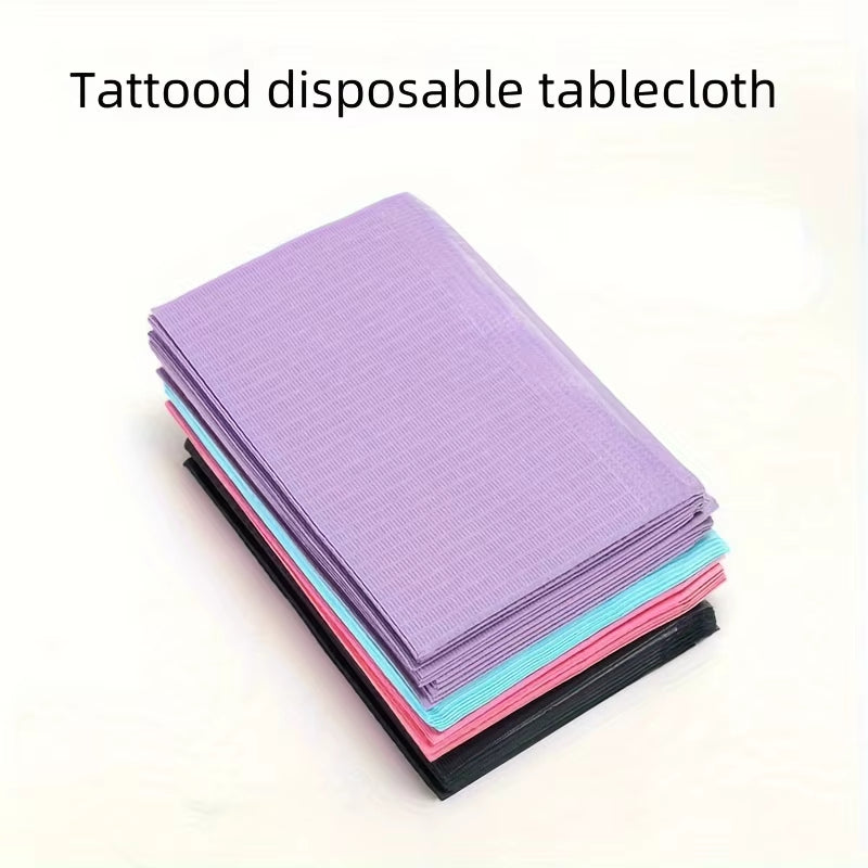 50Pcs Disposable Waterproof Tattoo Clean Pad Tattoo Bibs Table Covers Clean Pad Patient Dental Napkins Tattoo Accessories