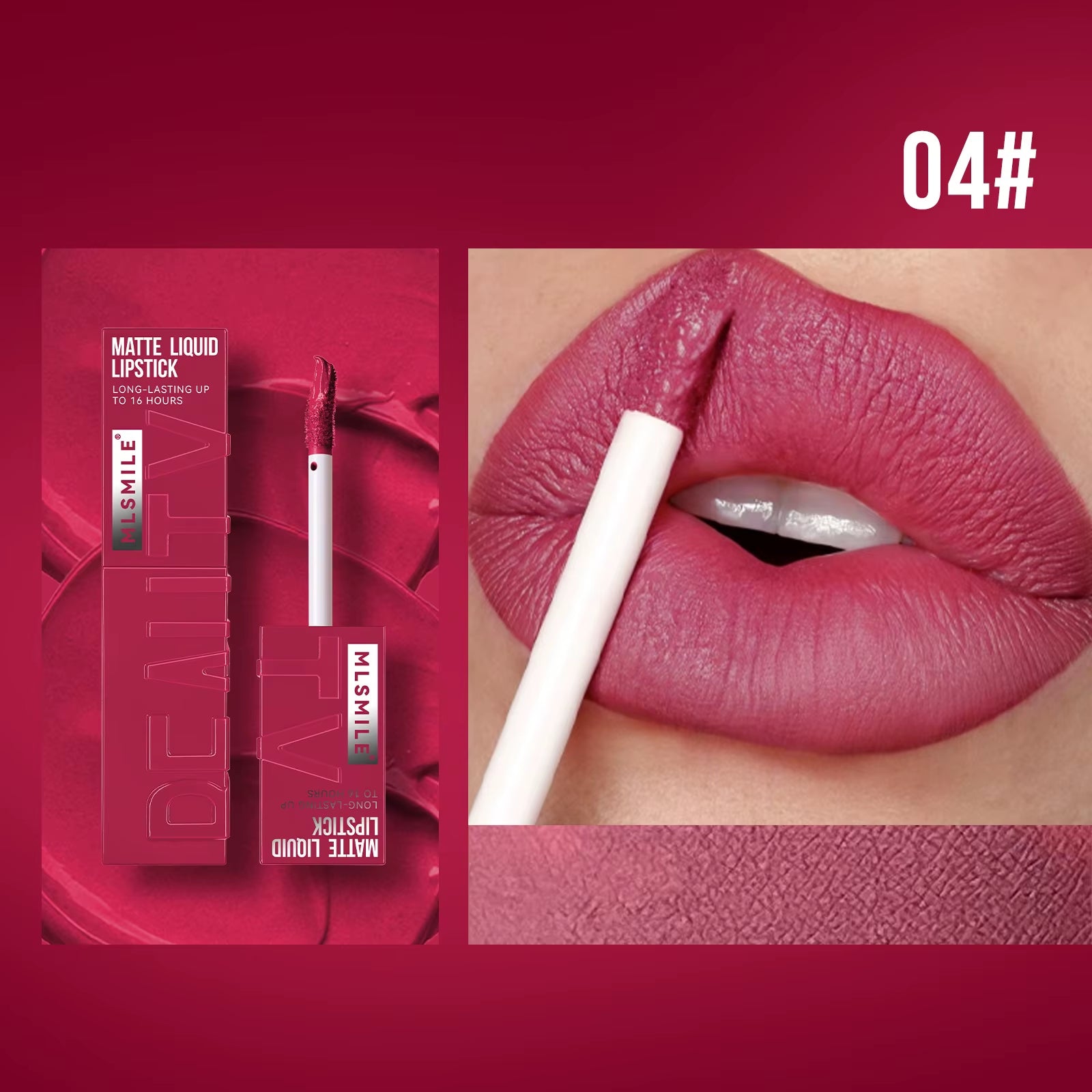 6 Color Non-Stick Cup Velvet Satin Gloss Lip Glaze Mist Liquid Matte Lipstick Waterproof Long-Lasting Color Liquid