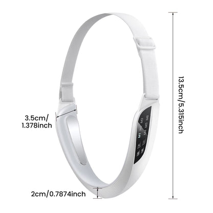 Elektrisch Gezichtsverstevigingsapparaat | V-Shape Lift | EMS Microstroom Massage | Dubbele Kin Verwijdering