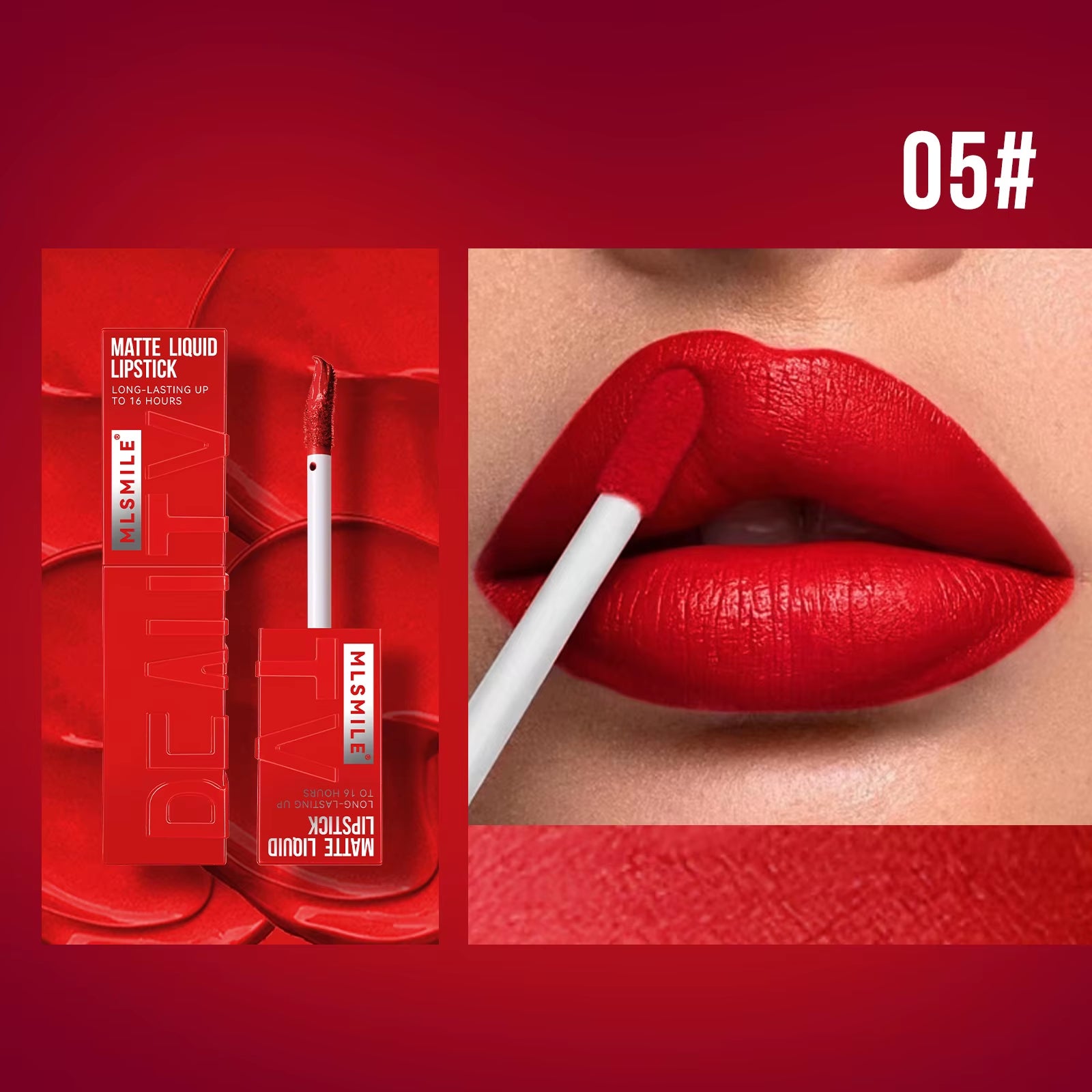 6 Color Non-Stick Cup Velvet Satin Gloss Lip Glaze Mist Liquid Matte Lipstick Waterproof Long-Lasting Color Liquid
