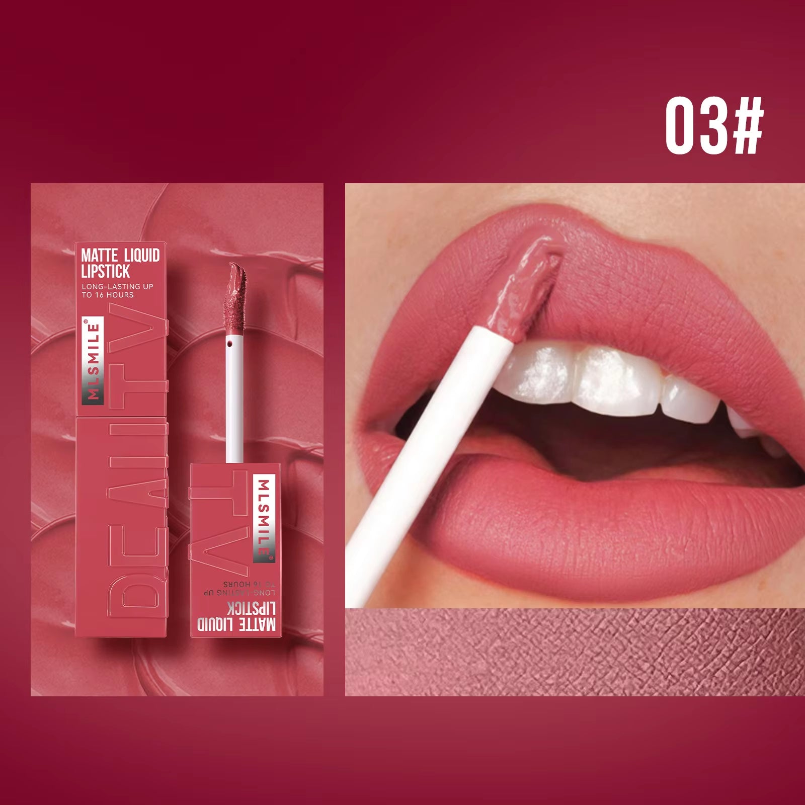 6 Color Non-Stick Cup Velvet Satin Gloss Lip Glaze Mist Liquid Matte Lipstick Waterproof Long-Lasting Color Liquid